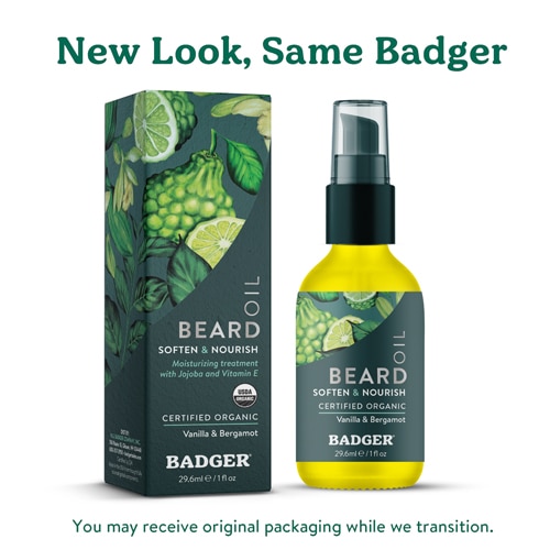 Badger Organic Man Care Organic Beard Oil