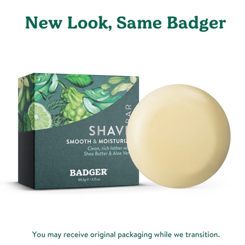 Badger Organic Navigator Class Man Care Shave Soap