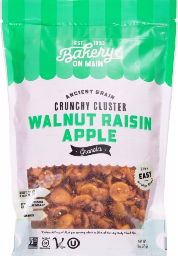 Bakery On Main Gluten Free Granola Walnut Raisin Apple -- 11 oz
