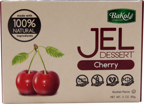 Bakol 100% Natural Jel Dessert Cherry -- 3 oz