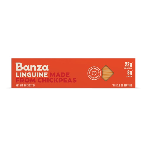 Banza Linguine Chickpea Pasta -- 8 oz