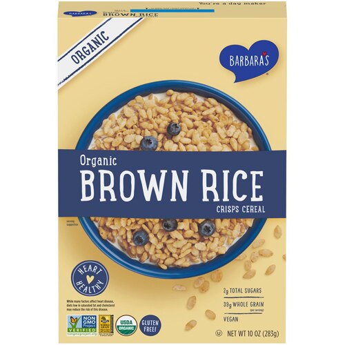 organic rice cereal