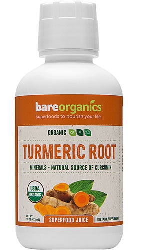 BareOrganics Turmeric Root Super Food Juice -- 16 fl oz