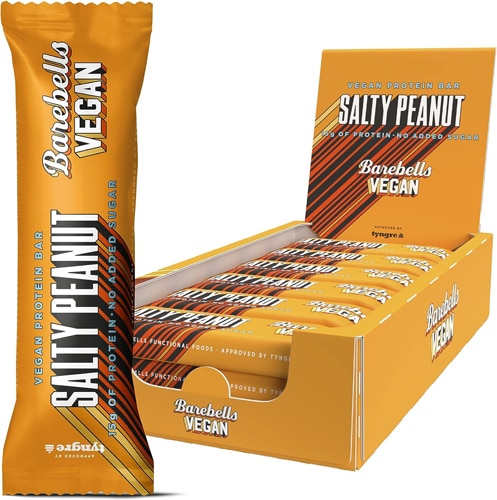 Barebells Plant-Based Protein Bar Salty Peanut -- 12 Bars