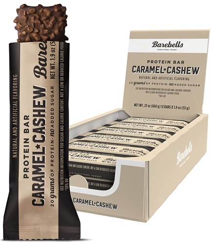 Barebells Protein Bar Caramel Cashew -- 12 Bars - Vitacost