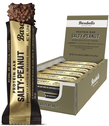 Barebells Protein Bar Salty Peanut -- 12 Bars