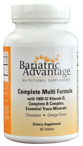 Bariatric Advantage Complete Multi Formula Chewable Orange -- 60 Tablets