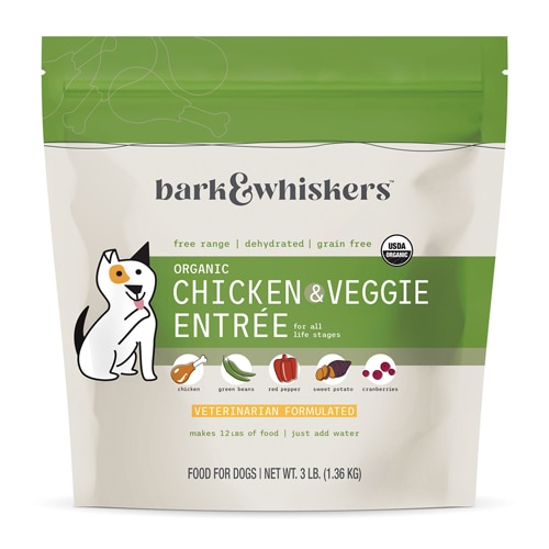 Bark & Whiskers Dehydrated Dog Food Free-Range Chicken