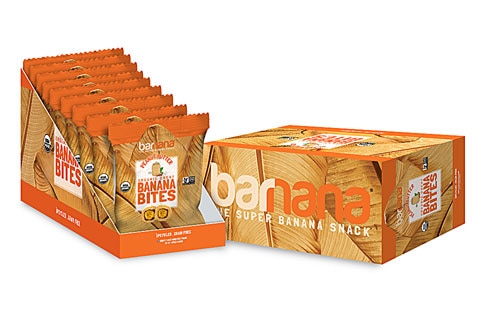 Barnana  Chewy Banana Bites Gluten Free Peanut Butter -- 12 Packs