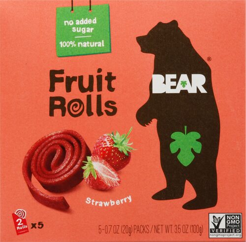 Bear Real Fruit YoYo's Strawberry