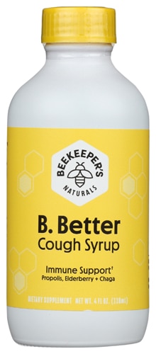 Beekeeper's Naturals B.Better Nighttime Cough Syrup, 4 oz