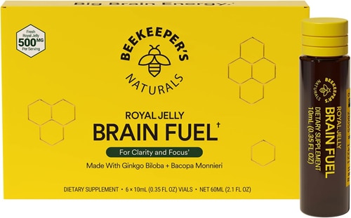 Beekeeper's Naturals B.Smart Brain Fuel -- 2.1 fl oz Each / Pack