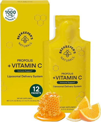 Beekeeper's Naturals Propolis Liposomal and Vitamin C
