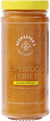 Beekeeper's Naturals Superfood Honey -- 11.6 oz - Vitacost