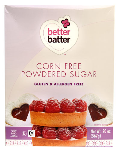 Better Batter Corn Free Powdered Sugar -- 20 oz