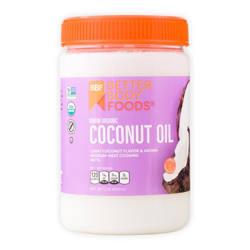 Better Body Foods Virgin Organic Coconut Oil -- 28 fl oz