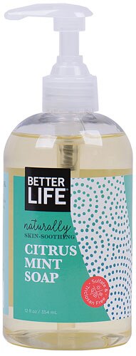 Better Life Liquid Soap Naturally Skin-Soothing Citrus Mint