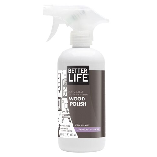 Better Life Wood Polish - Cinnamon & Lavender -- 16 fl oz