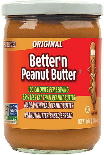 Better N Peanut Butter Peanut Butter Based Spread Gluten Free Original Creamy -- 16 oz