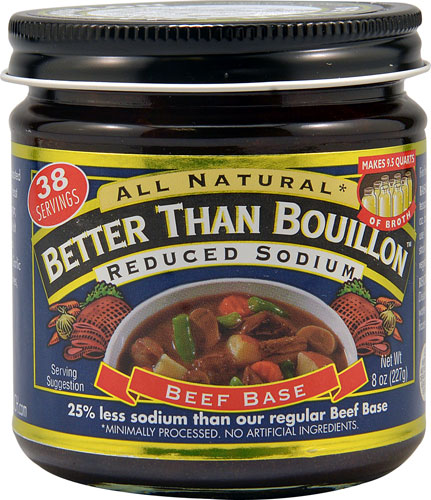 Better Than Bouillon Beef Base Reduced Sodium -- 8 oz