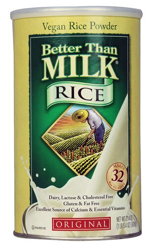 Better Than Milk Vegan Rice Powder Gluten Free Original -- 21.4 oz