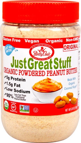 Betty Lou's Just Great Stuff Original Powdered Organic Peanut Butter