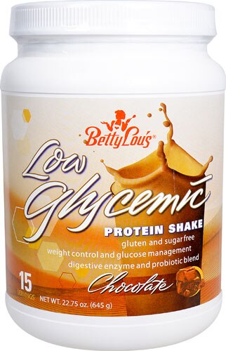 Betty Lou's Whey Protein Shake Chocolate -- 24 oz