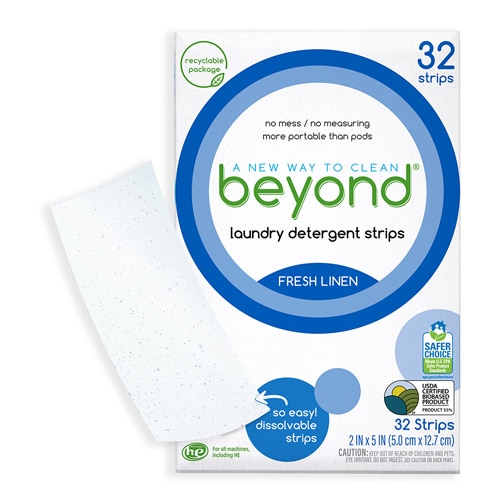 Beyond Laundry Detergent Sheets 32 Loads Fresh Linen