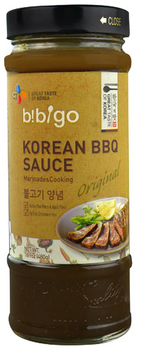 Bibigo Korean BBQ Marinade &amp; Cooking Sauce Original -- 16.9 oz