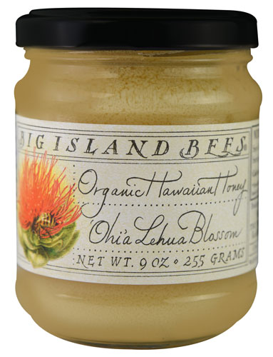 Big Island Bees Organic Hawaiian Honey Ohia Lehua Blossom