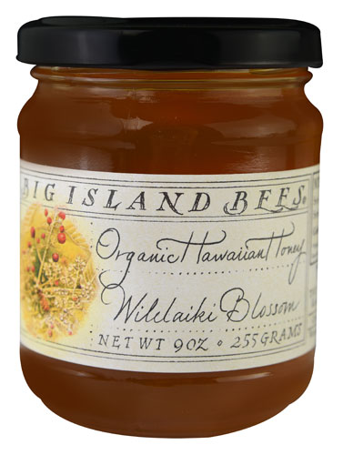 Big Island Bees Organic Hawaiian Honey Wilelaiki Blossom -- 9 oz