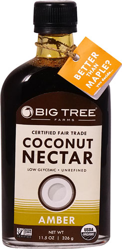 Big Tree Farms Organic Coconut Nectar Amber -- 11.5 oz