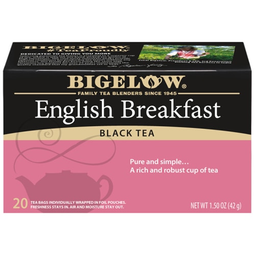 Bigelow Tea Black Tea English Breakfast -- 20 Tea Bags