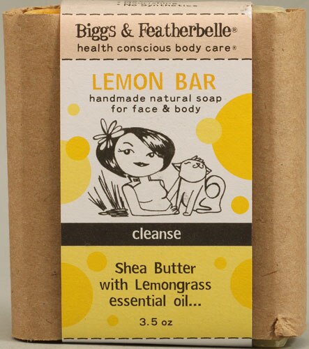 Biggs & Featherbelle Lemon Bar Shea Butter with Lemongrass -- 3.5 oz