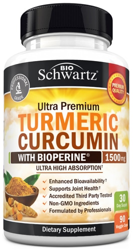 BioSchwartz Turmeric Curcumin with BioPerine