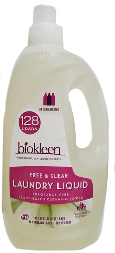 Biokleen Laundry Liquid Free & Clear