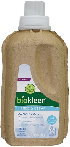 Biokleen Laundry Liquid Free & Clear HE Fragrance Free