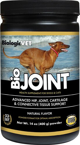 BiologicVET BioJOINT Advanced Joint Mobility Support Powder for Cats & Dogs -- 14 oz