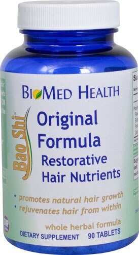 Biotech Corporation Bao Shi Original Formula Restorative Hair Nutrients -- 90 Tablets