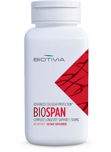 Biotivia Bio Span + -- 500 mg - 60 Vegetarian Capsules