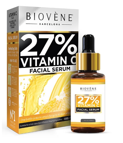 Biovene Barcelona Vitamin C 27% Facial Serum -- 1 fl oz