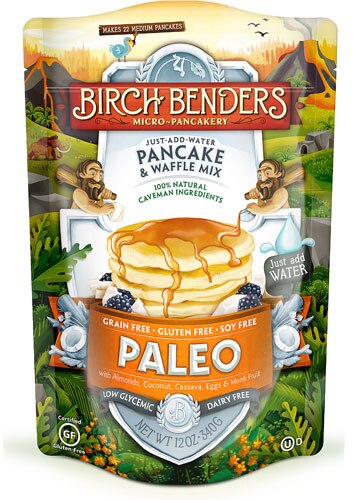 Birch Benders Pancake &amp; Waffle Mix Paleo Gluten &amp; Grain Free Plain -- 12 oz