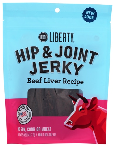 Bixbi Hip Joint Grain Free Jerky for Dogs Beef Recipe 5 oz