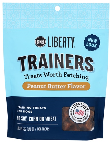 Bixbi Trainers Grain Free Dog Treats Peanut Butter