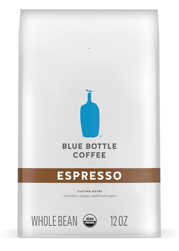 Blue Bottle Organic Whole Bean Coffee Dark Roast Espresso