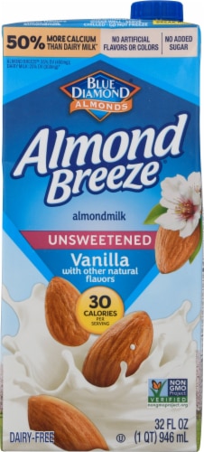 Blue Diamond Almond Breeze® Almondmilk Unsweetened Vanilla