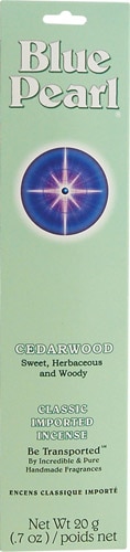Blue Pearl Incense Cedarwood -- 0.7 oz