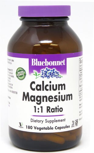 Bluebonnet Nutrition Calcium Magnesium 1:1 Ratio