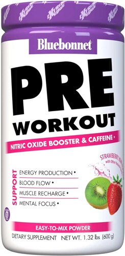 Bluebonnet Nutrition Extreme Edge® Pre Workout Strawberry Kiwi