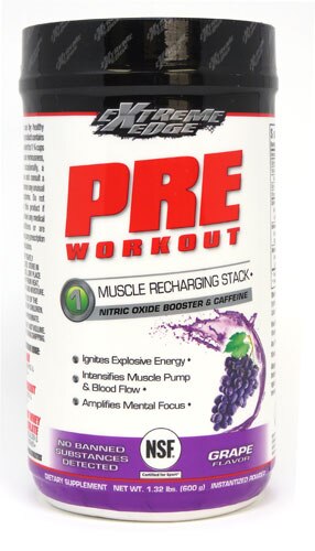 Bluebonnet Nutrition Extreme Edge® Pre Workout Vigorous Grape